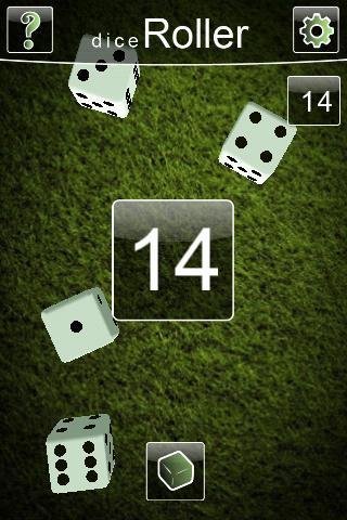 Dice Roller 3D FREE截图1