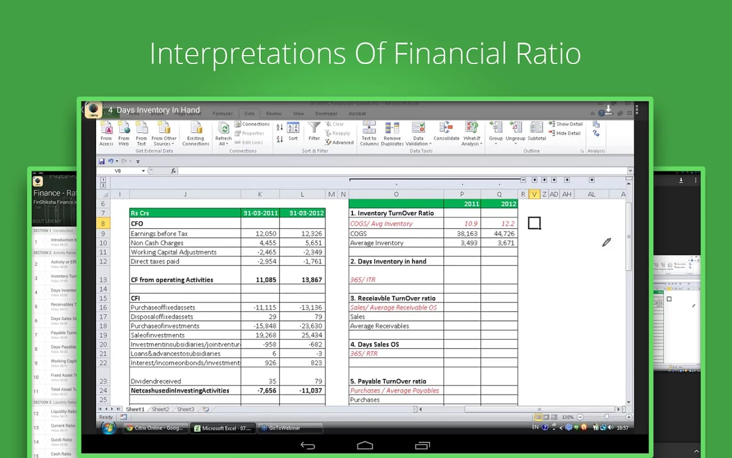 Financial Ratio Analysis截图3