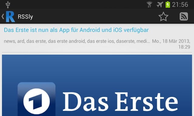 RSSly - Dein RSS-Reader截图2