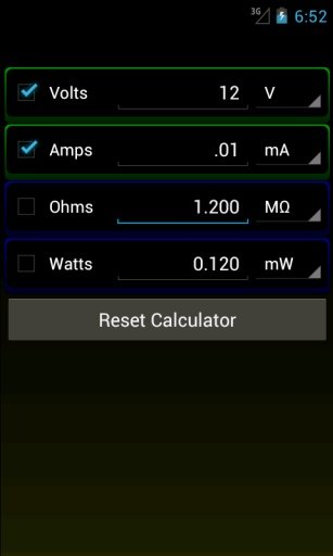 Ohms Law ★ Ad Free Calculator截图5