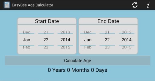 Easybee Age Calculator截图2