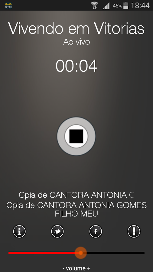 Rádio Vivendo em Vitorias截图1