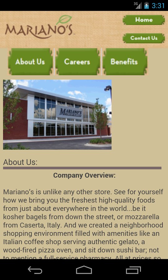 Mariano’s Careers截图2