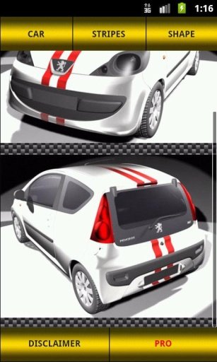 Peugeot 107 Stripes LiTE截图4