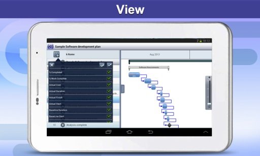 Gantt Pro HD - Plan Reader截图6