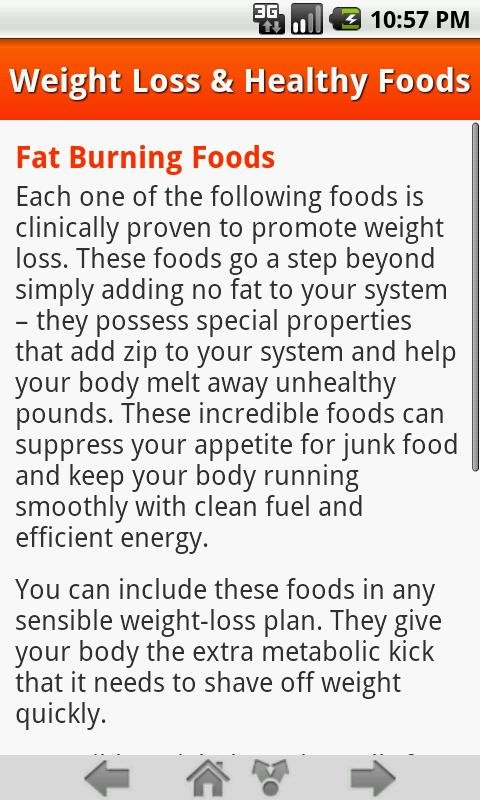 Weight Loss & Healthy Foods截图1