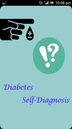 Diabetes Self-Diagnosis截图1