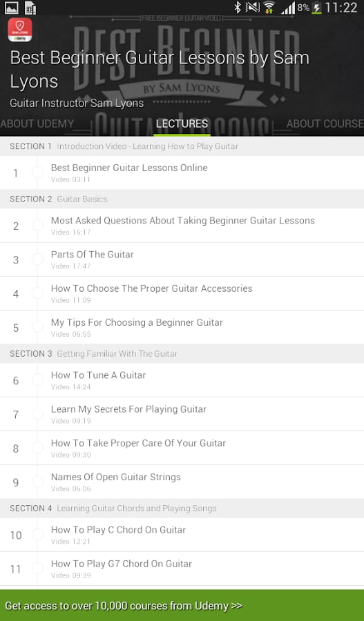 Guitar Lessons截图7