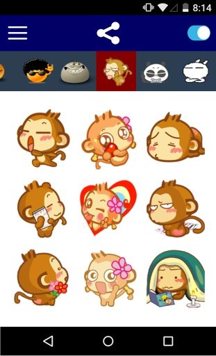 Emoticons Sticker Chat截图6