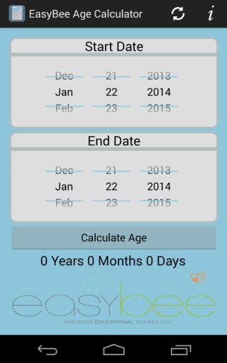 Easybee Age Calculator截图1