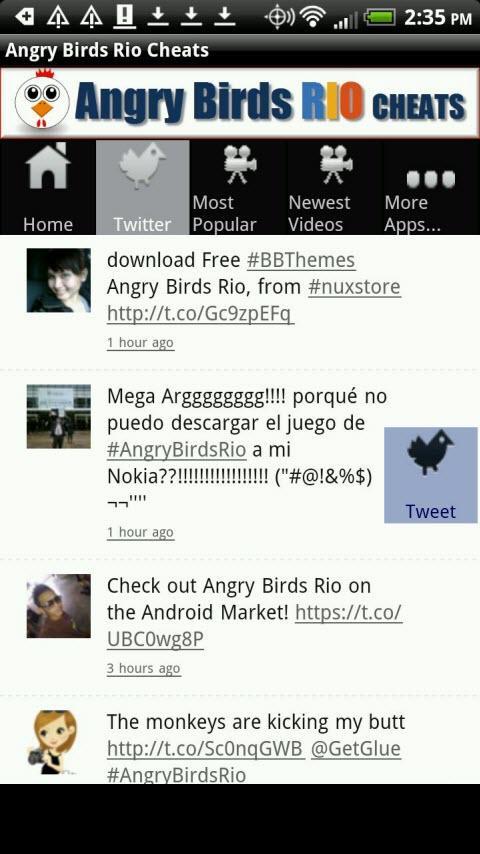 Angry Birds Rio Cheats截图1