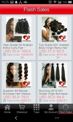 Alma hair extensions截图4