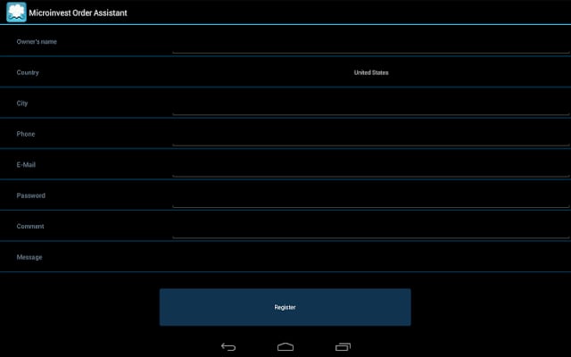 Microinvest Order Assistant截图1