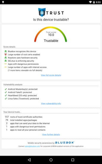 Trustable by Bluebox截图5