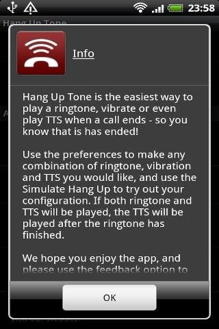 Hang Up Tone Free截图1