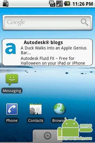 Autodesk博客截图1