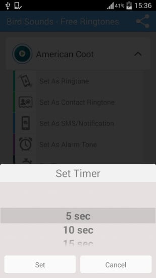 Bird Sounds - Free Ringtones截图4
