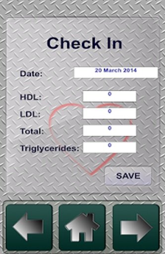 Cholesterol Tracker Mobile截图5