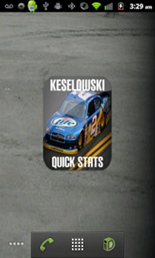 Brad Keselowski NASCAR Widget截图3