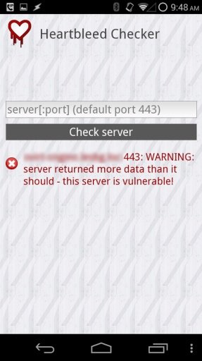 Heartbleed Checker截图2