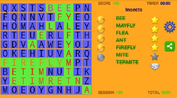 Word Search Puzzle wORD SEEk截图10