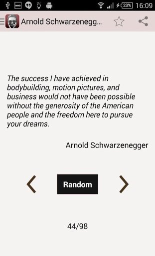 Arnold Schwarzenegger Quotes截图4