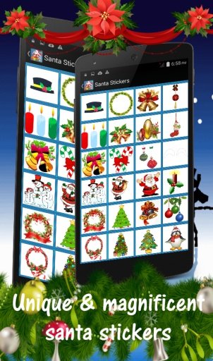 Santa Stickers截图3