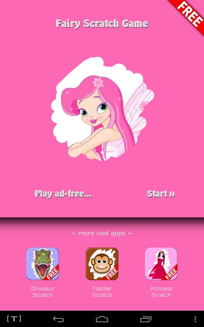 仙女划痕游戏 Fairy Scratch Game Free截图2