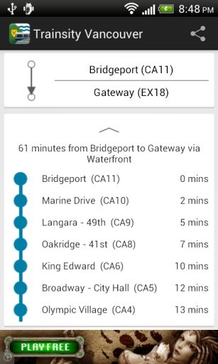 Trainsity Vancouver截图10
