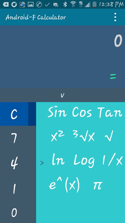 Android-F (Flat) Calcula...截图4