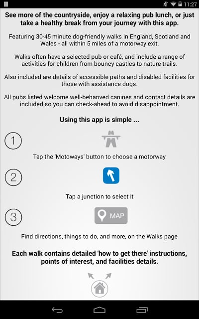 Motorway Walks and Breaks Lite截图10