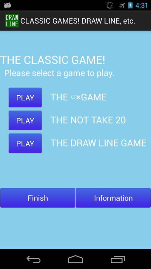 CLASSIC GAMES! DRAW LINE...截图1