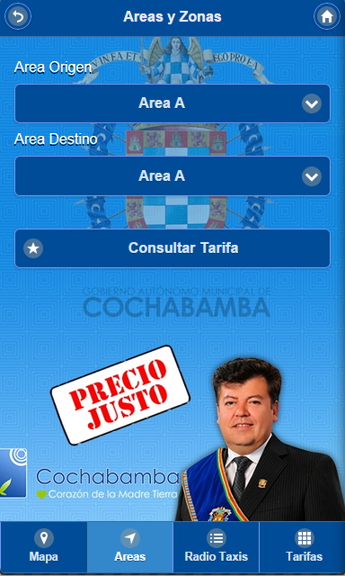 Tarifas Taxis Cochabamba截图11