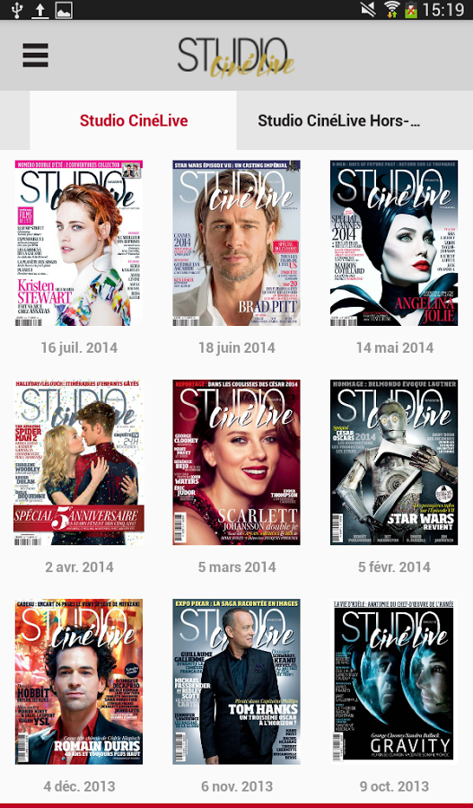 Studio Ciné Live - Magazine截图5