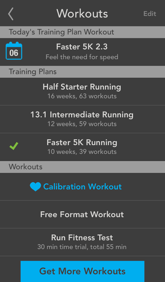 PEAR Sports run workout coach截图4