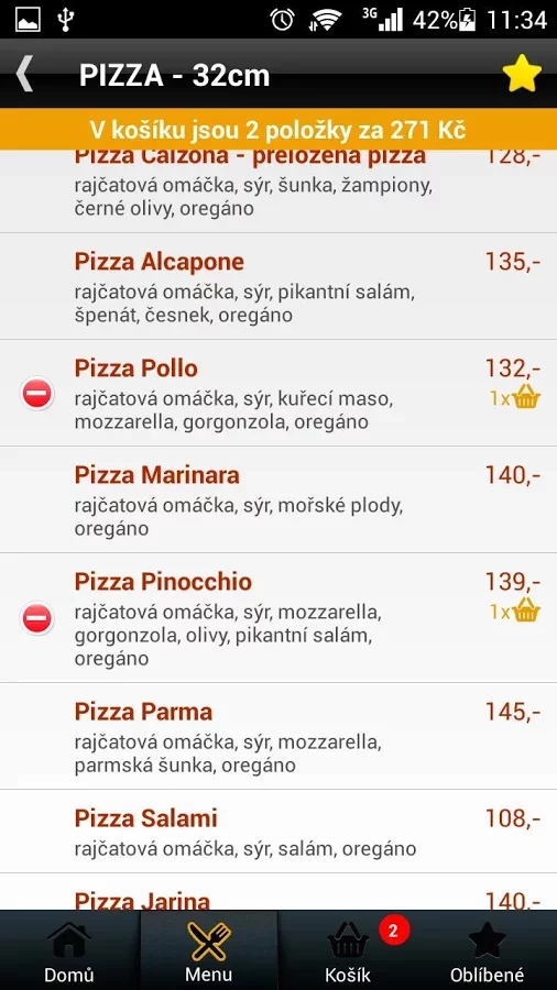 Pinocchio Pizzeria Náchod截图3