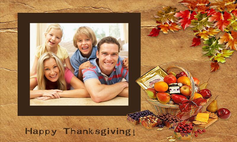 Thanksgiving Frames for Free截图1