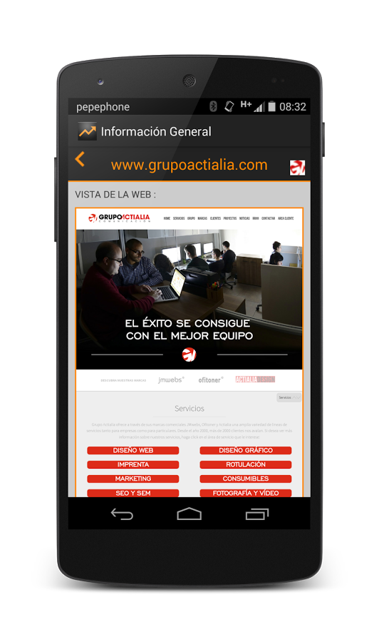 Grupo Actialia Comunicación截图8