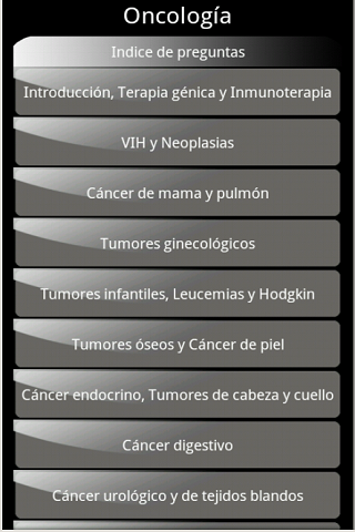 Oncología preguntas de examen截图4