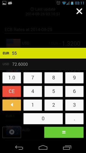 a.Currency Converter ECB截图6