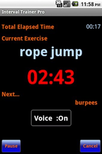 Interval Trainer Lite截图2