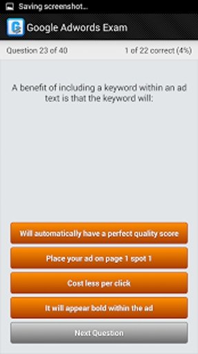 Google Adwords Sample Exams截图1