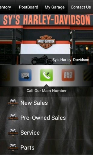 Sy's Harley-Davidson DealerApp截图4