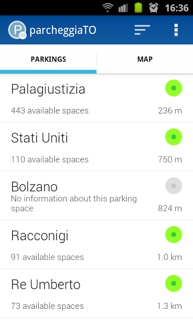 parcheggiaTO beta截图2