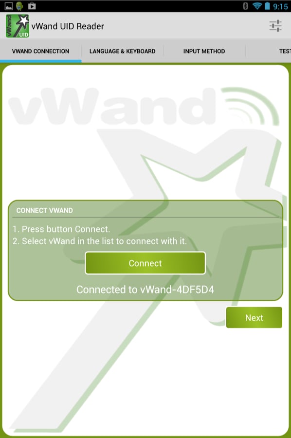 vWand UID Reader截图7