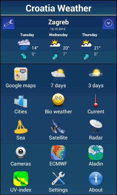 Croatia Weather截图2