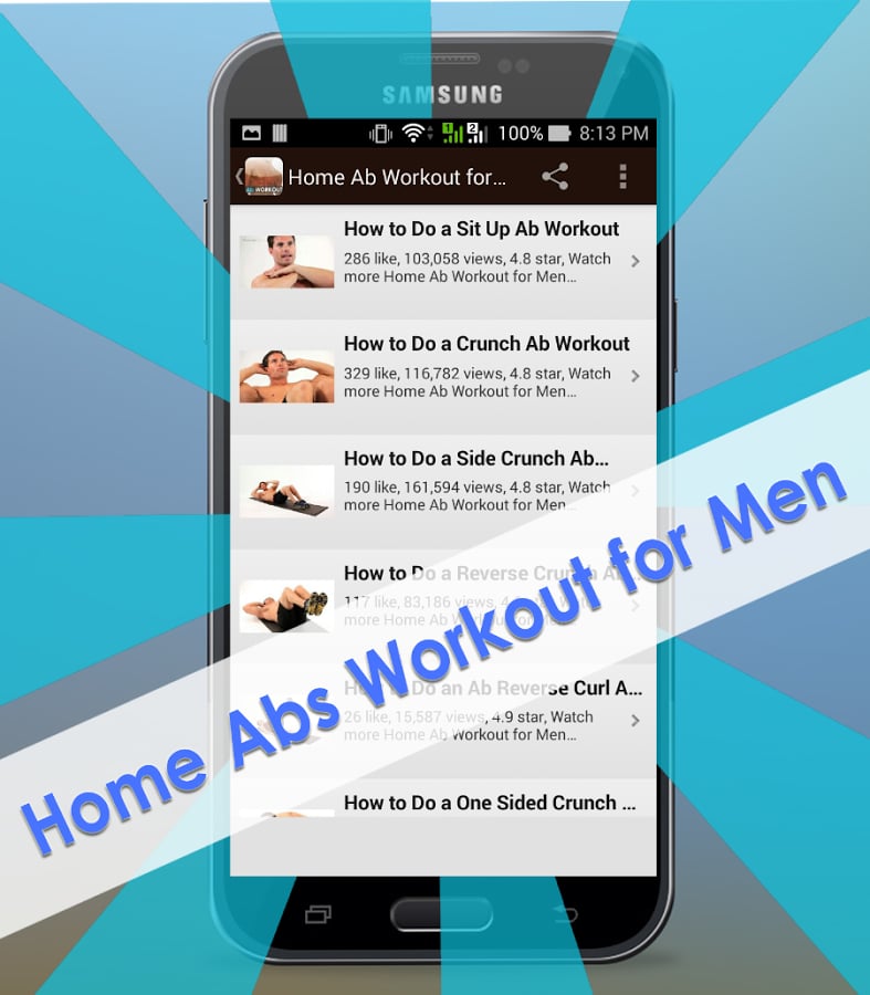 Home Ab Workout for Men截图1