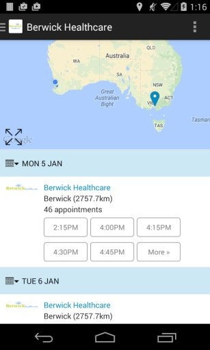 Berwick Healthcare截图2