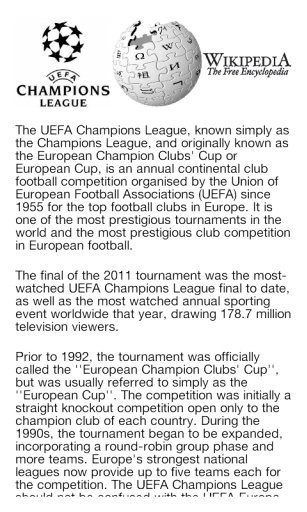 Champions League Unofficial截图2