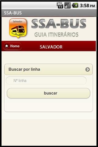 SSA-BUS linhas Salvador Demo截图4